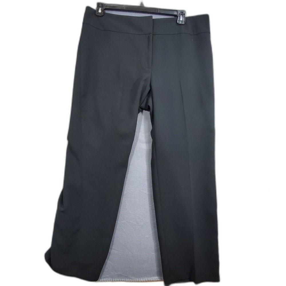 Kasper Lana Pants womens size 16 Modern Fit Contour Waist Black NWT